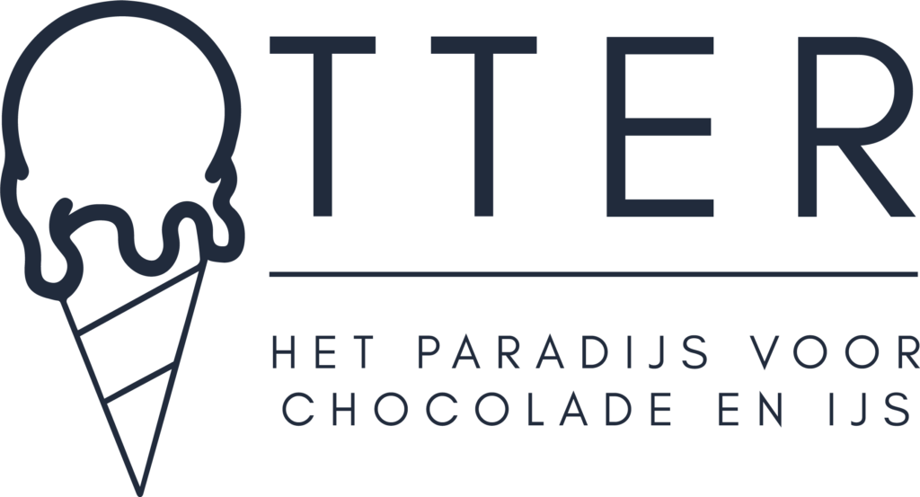 Otter ijs en chocolade