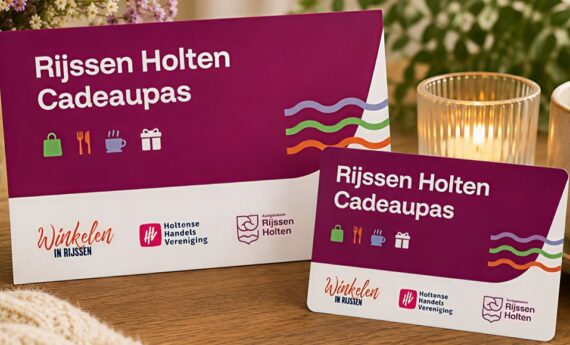 Rijssen Holten Cadeaupas maakt nieuwe start in eigen beheer